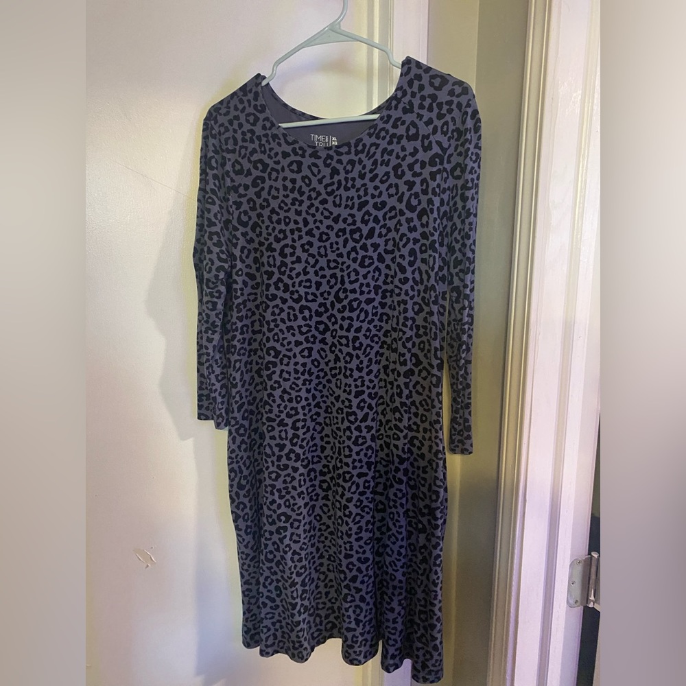 Leopard print dress